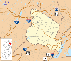 Bloomfield, New Jersey is located in Essex County, New Jersey