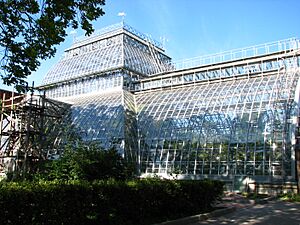 Palm greenhouse (exterior)