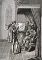 Columbus offers his services to the King of Portugal - Daniel Nicholas Chodowiecki (cropped)