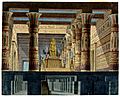 Tempio di Vulcano e sotterraneo, bozzetto di Girolamo Magnani per Aida (1872) - Archivio Storico Ricordi ICON000142