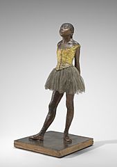 Edgar Degas, Little Dancer Aged Fourteen, 1878-1881, NGA 110292