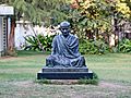 Statue of Gandhi at Sabarmati Ashram