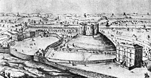 York Castle in 1820