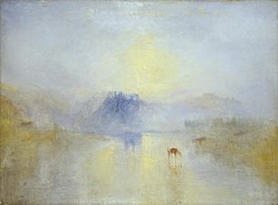 Joseph Mallord William Turner - Norham Castle, Sunrise - WGA23182