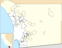 Presidio of San Diego is located in San Diego County, California
