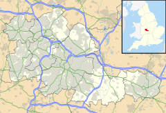 Stourbridge is located in West Midlands county