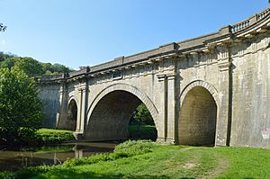 Dundas Aqueduct, from south-east
