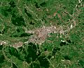 Cluj-Napoca by Sentinel-2, 2020-07-02
