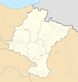 Lesaka is located in Navarre