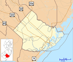 Somers Point, New Jersey is located in Atlantic County, New Jersey