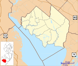 Upper Deerfield Township, New Jersey is located in Cumberland County, New Jersey
