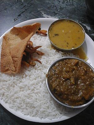 Rice plate Jharkhand