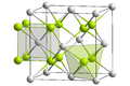 Crystal structure of fluorite