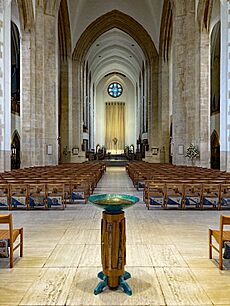 Guildford cathedral nave