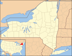 Lisle, New York is located in New York