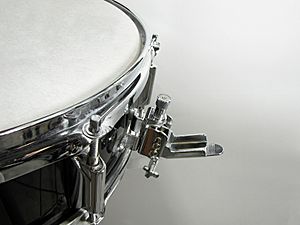 Snare drum strainer