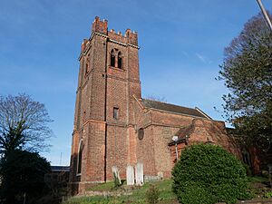 Southeast View of the Church of Saint Luke, Charlton (05)