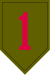 1st Infantry Division shoulder sleeve insignia