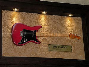 Hard Rock Cafe London Clapton's guitar Fender