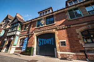 The Story Museum frontage - credit Andrew Walmsley