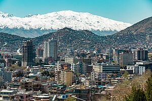 Kabul, Afghanistan view