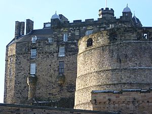 Half Moon Battery and Palace Block, Edinburgh Castle