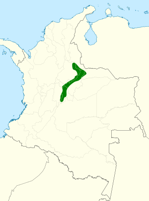 Oxypogon guerinii map 2.svg