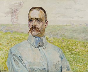 Malczewski Brigadier Józef Piłsudski