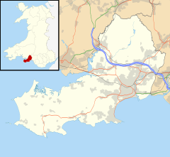Gorseinon is located in Swansea