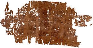 Papyrus of Plato Phaedrus