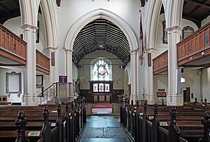 St Mary, Wimbledon - East end - geograph.org.uk - 4383916