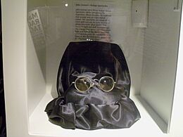 Lennon's orange spectacles (The Beatles Story)