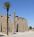 Pylons and obelisk Luxor temple 2