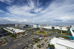View of Pasay City at SM Mall of Asia
