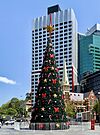 Christmas tree in King George Square, Brisbane in 2019, 06.jpg