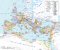 Roman Empire 125 political map