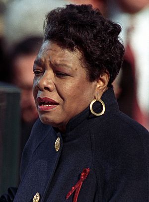 Angelou in 1993