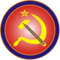 Emblem of Azerbaijan Communist Party (1993).svg