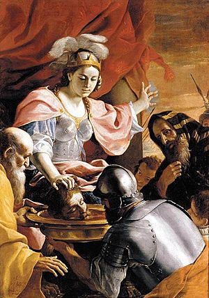 Preti, Mattia - Queen Tomyris Receiving the Head of Cyrus, King of Persia - 1670-72