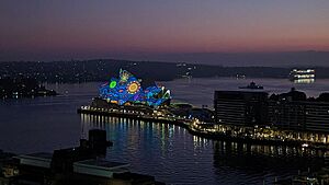 Dawn Reflections, Sydney Opera House, Australia Day 2023