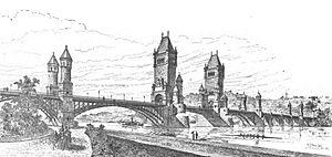 Paul Pelz and TW Symonds design for Memorial Bridge - Washington DC - 1886-1887