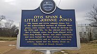 Otis Spann & Little Johnnie Jones - Mississippi Blues Trail Marker.jpg
