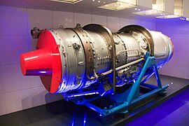 Imperial War Museum North - Rolls Royce Olympus 101 jet engine 2