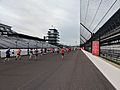 Indianapolis mini-marathon at the Motor Speedway, 2018