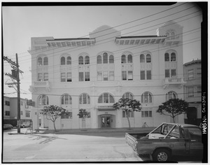 NORTH FRONT VIEW - 18TH STREET - Mission Turn Hall, 3543 Eighteenth Street, San Francisco, San Francisco County, CA HABS CAL,38-SANFRA,173-1