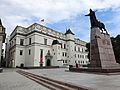 Palace of the Grand Dukes of Lithuania and Gediminas Monument, Vilnius