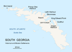 South Georgia settlements