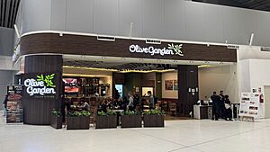 Olive Garden restaurant at Tocumen international Airport Panama City Panama