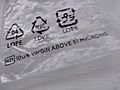 A Ziploc bag made from LDPE