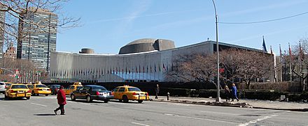 UN General Assembly building